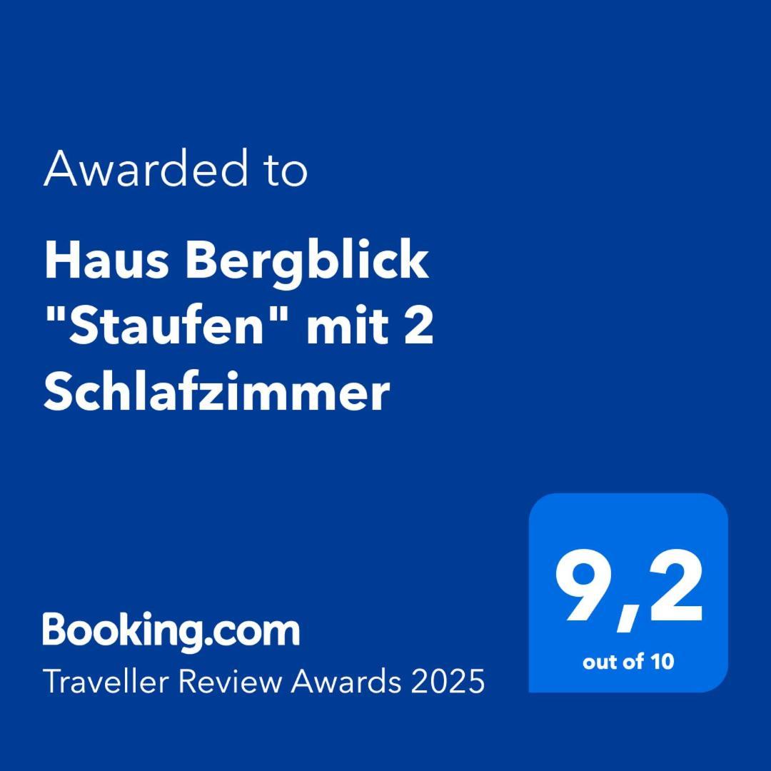 Haus Bergblick "Staufen" Mit 2 Schlafzimmer โอเบอร์สเทาเฟิน ภายนอก รูปภาพ